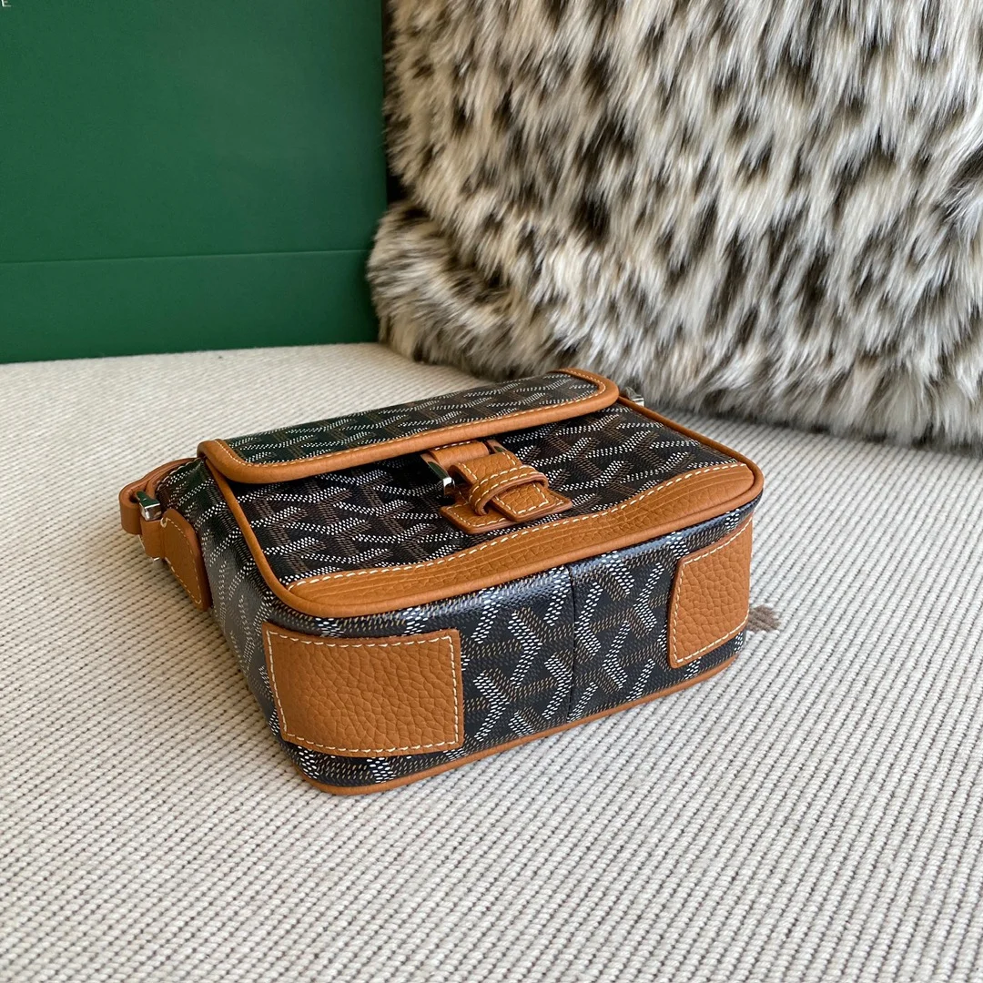 Goyard Black Coated Canvas Mini Cross-Body Bag product view 4