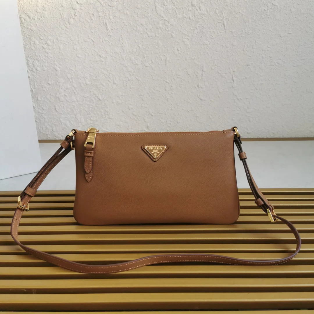 Prada Leather Shoulder Bag product view 1