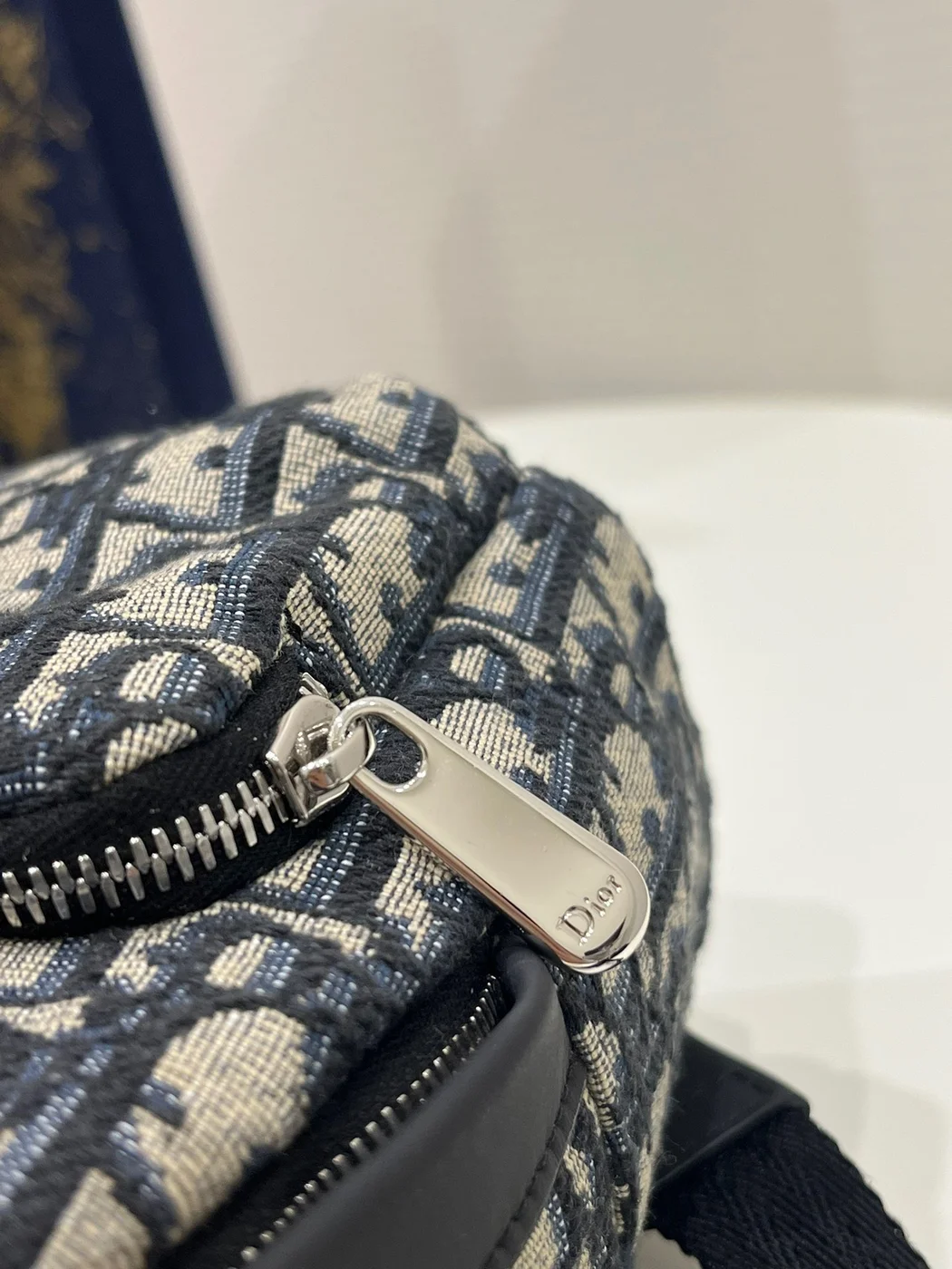 Dior Mini High-End Bag – Oblique Pattern Fabric (24x10x16cm) product view 2