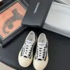 Chanel Women Black Canvas Contrast Rubber Sneakers product view 1