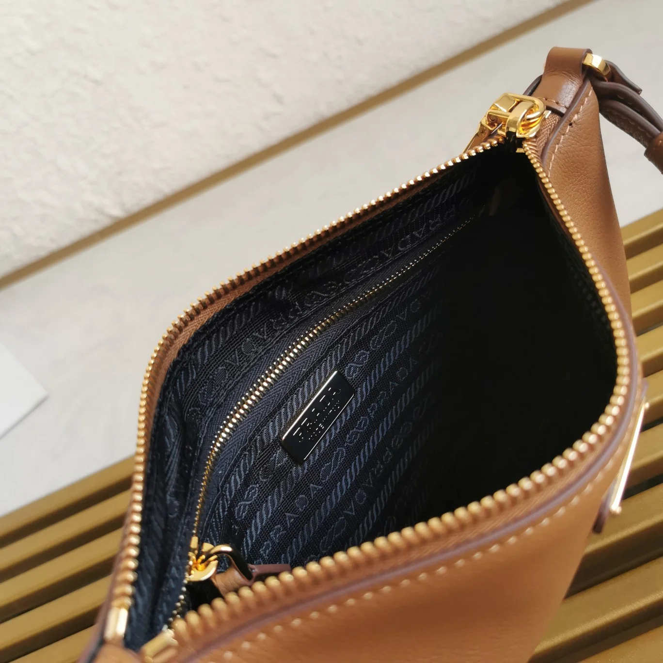 Prada Leather Shoulder Bag product view 6