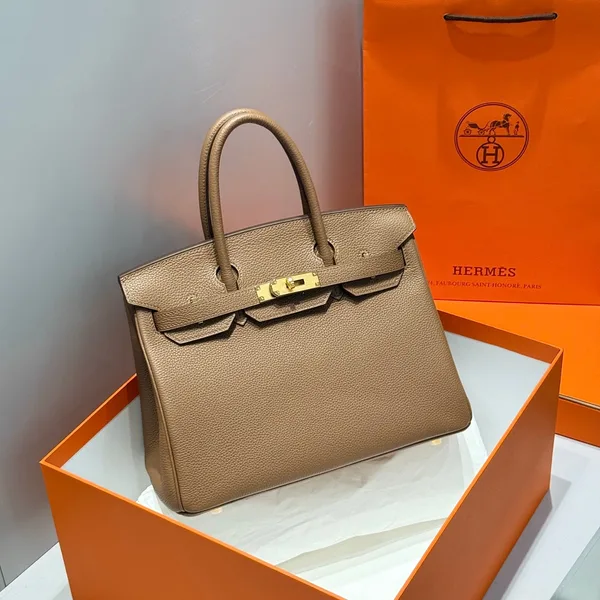 Hermès Birkin 30 In Coffee Gold Hardware Bag product view 1