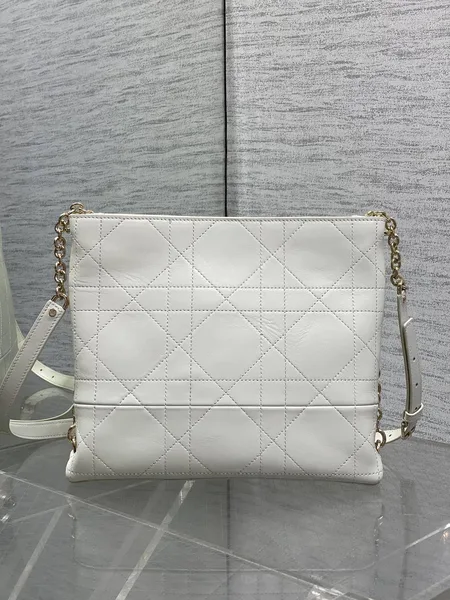 Dior Trianon Bag in White Gold Hardware product view 2