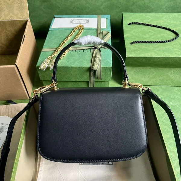 Gucci Branded Women’s Handbag  Blondie Handle Smooth Leather 23x15cm product view 7
