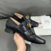 Valentino Women Black Leather Heels product view 6