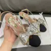 Valentino Women Black Silver Leather Bow Slingback Flats product view 4
