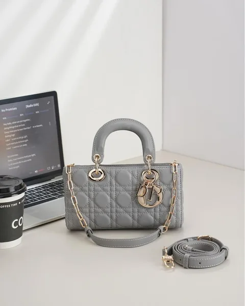 Dior J-joy Medium Grey Bag product view 1
