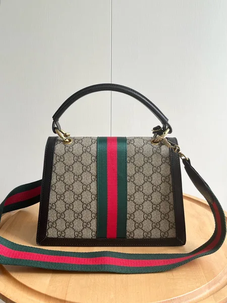 Gucci Queen Margarnet Bag in Black product view 3