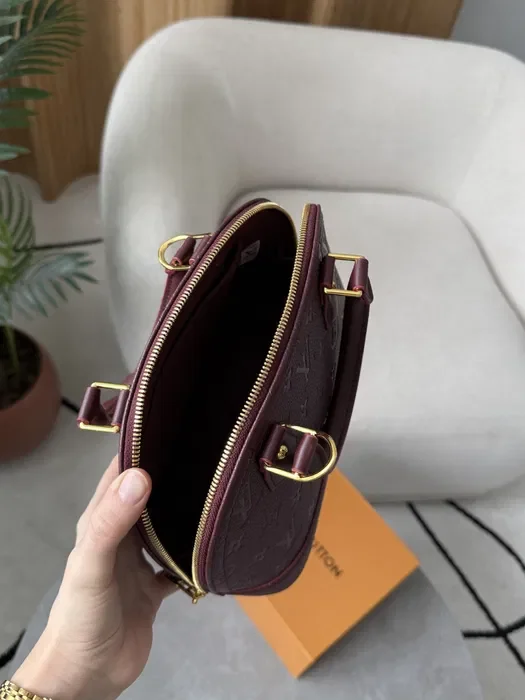 Louis Vuitton Alma Burgundy Bag product view 8