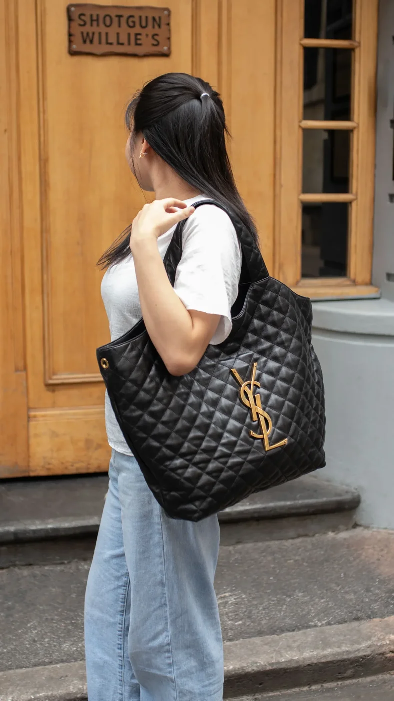 Saint Laurent Icare Maxi Shopping Bag product view 3
