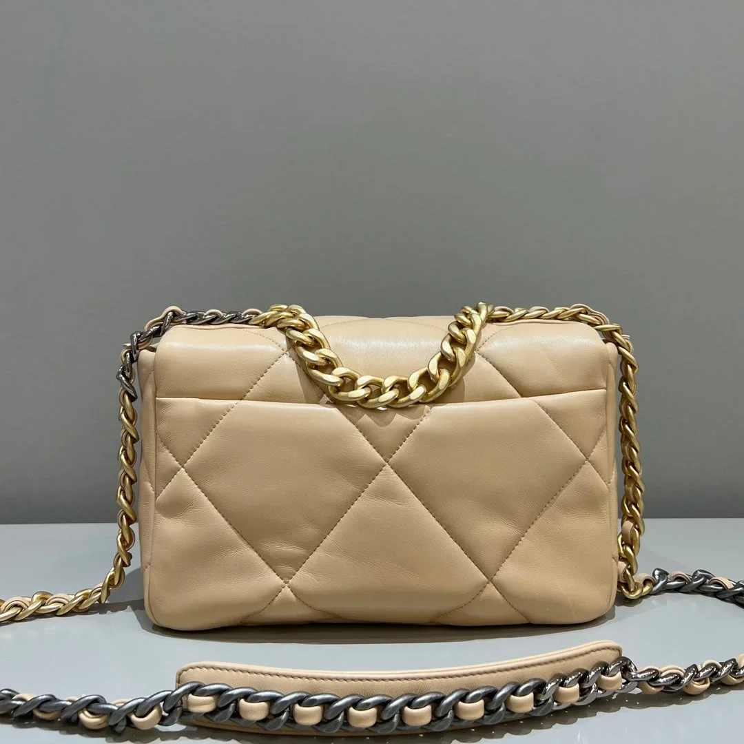 Chanel 19 Bag Small Beige product view 2