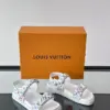 Louis Vuitton Men White Canvas Multicolor Logo Sandals product view 5