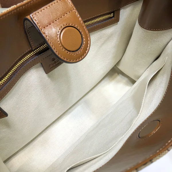 Gucci Horsebit 1955 GG Supreme Canvas Leather Bag product view 6