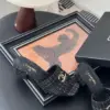 Chanel Women Black Tweed Mules product view 6