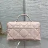 Dior My Dior Mini Bag in Soupir Pink Cannage Lambskin product view 3