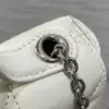 Dior My Dior Mini Bag in White Lambskin product view 2