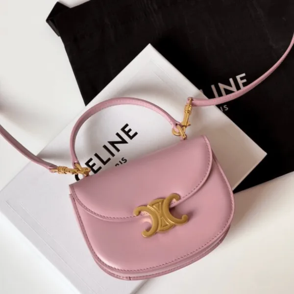 Celine Mini Handle Crossbody Pink 15.5x11cm Bag product view 1