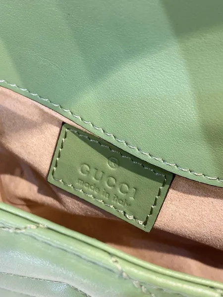 Gucci Marmont Women’s Handbag Avocado Color 22 cm product view 8