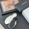 Chanel Women White Lace Mesh Slides product view 5