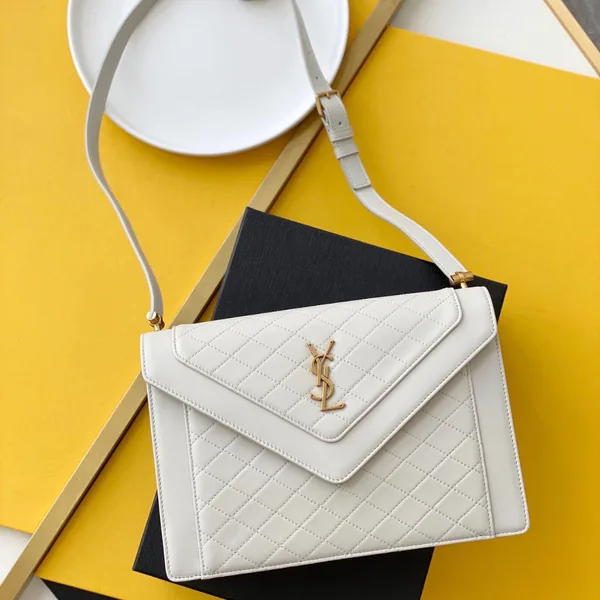 Saint Laurent Quilted Lambskin Gaby Mini Shoulder Bag product photo