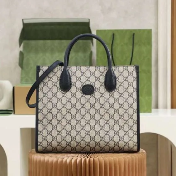 Gucci Small Tote Bag Canvas 35 cm product view 1