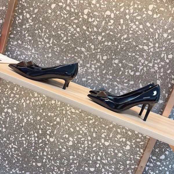 Valentino Women Black Patent Leather Pumps product view 5
