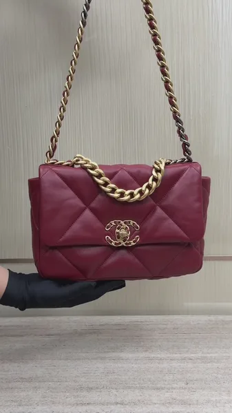 Chanel 19 Bag Small Red product view 5