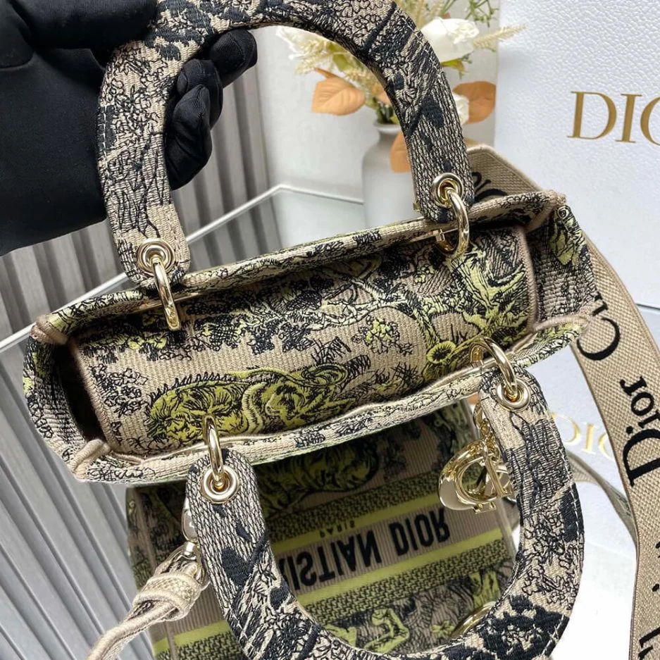 Dior Medium Dioriviera Lady D-Lite Bag product view 5