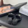 Chanel Women Black Quilted Fabric Slides product view 3