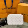 Louis Vuitton Alpha Monogram White Handbag 24x16x8cm product view 3