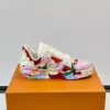 Louis Vuitton Men Multicolor Leather Sneakers product view 4