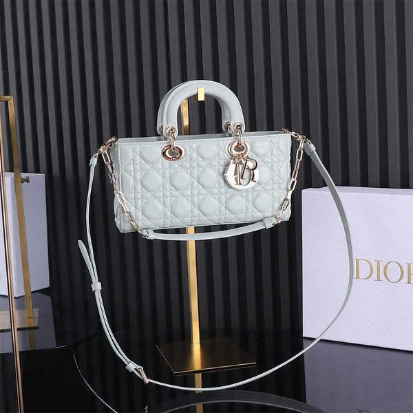Dior Medium Blue Lady D-Joy Bag( product view 1