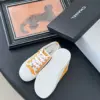 Chanel Women Yellow Canvas And Rubber Sneakers product view 5