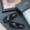 Chanel Women Black Patent Leather Sandals product view 6