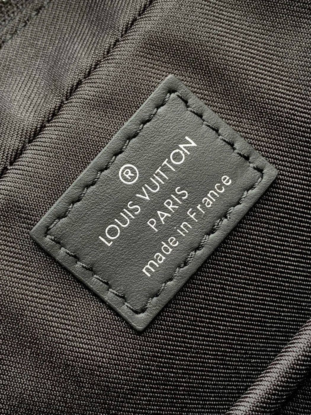 Louis Vuitton Checkered Briefcase Gray and Black product view 9