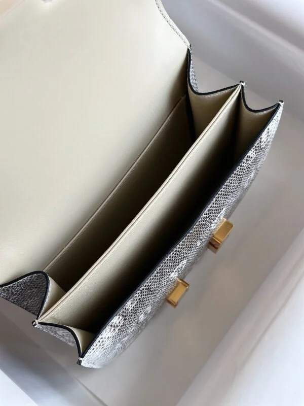 Hermès Constance 19 Omber Lizard Leather Palladium Hardware Bag product view 9