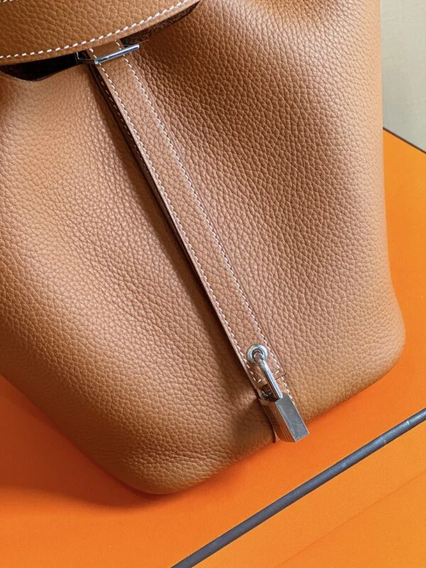 Hermès Picotin 18 Brown Silver Hardware Bag product view 4