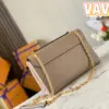 Louis Vuitton Vavin Brown Women’s Handbag with Sunken Monogram Pattern 25x18x10cm product view 8