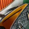 Goyard Alma Vedome Black Handbag With Fabric Wrapped Leather Strap 24 cm product view 3