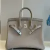 Hermès Birkin 25 Gris Tourterelle Togo Palladium Hardware Bag product view 5