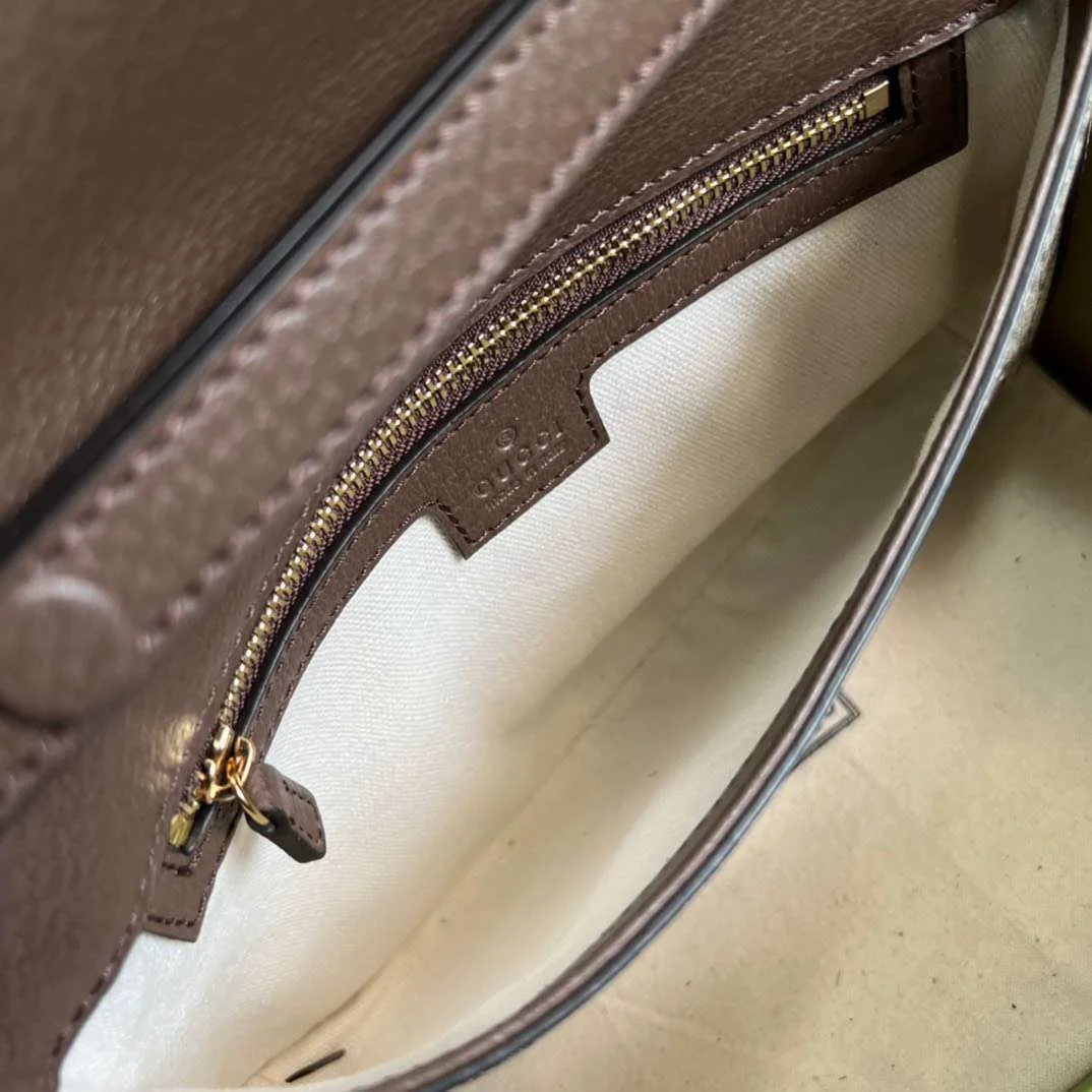 Gucci Blondie Branded Women’s Handbag with Ophidia Pattern 28x16x4cm product view 8