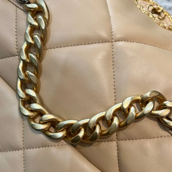 Chanel 19 Bag Small Beige product view 4