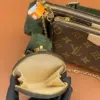 Louis Vuitton Multi Pochette Handle Fabric Green Handbags Monogram product view 9