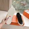Hermès Women Black Suede Leather Sneakers product view 6