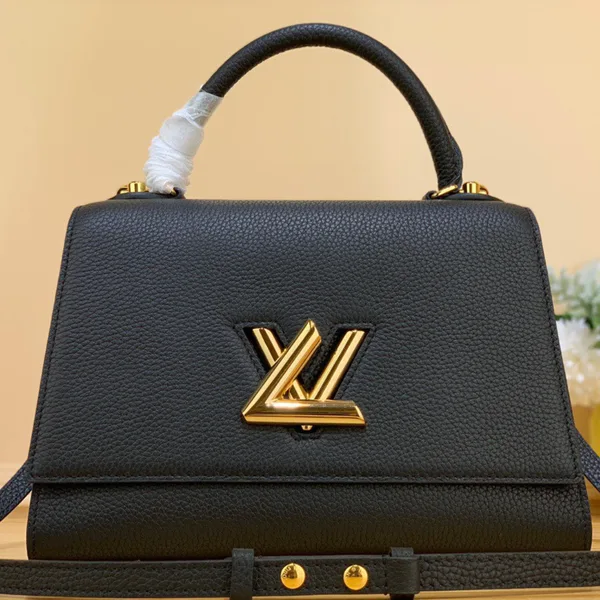 Louis Vuitton Twist Handle Woman’s Black Handbags 17x25x11cm product view 1
