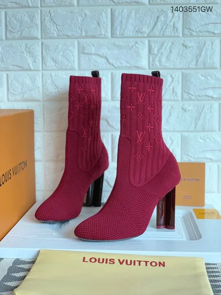 Louis Vuitton Silhouette ankle sock boots product photo