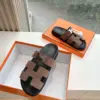 Hermès Women Brown Suede Sandals product view 4