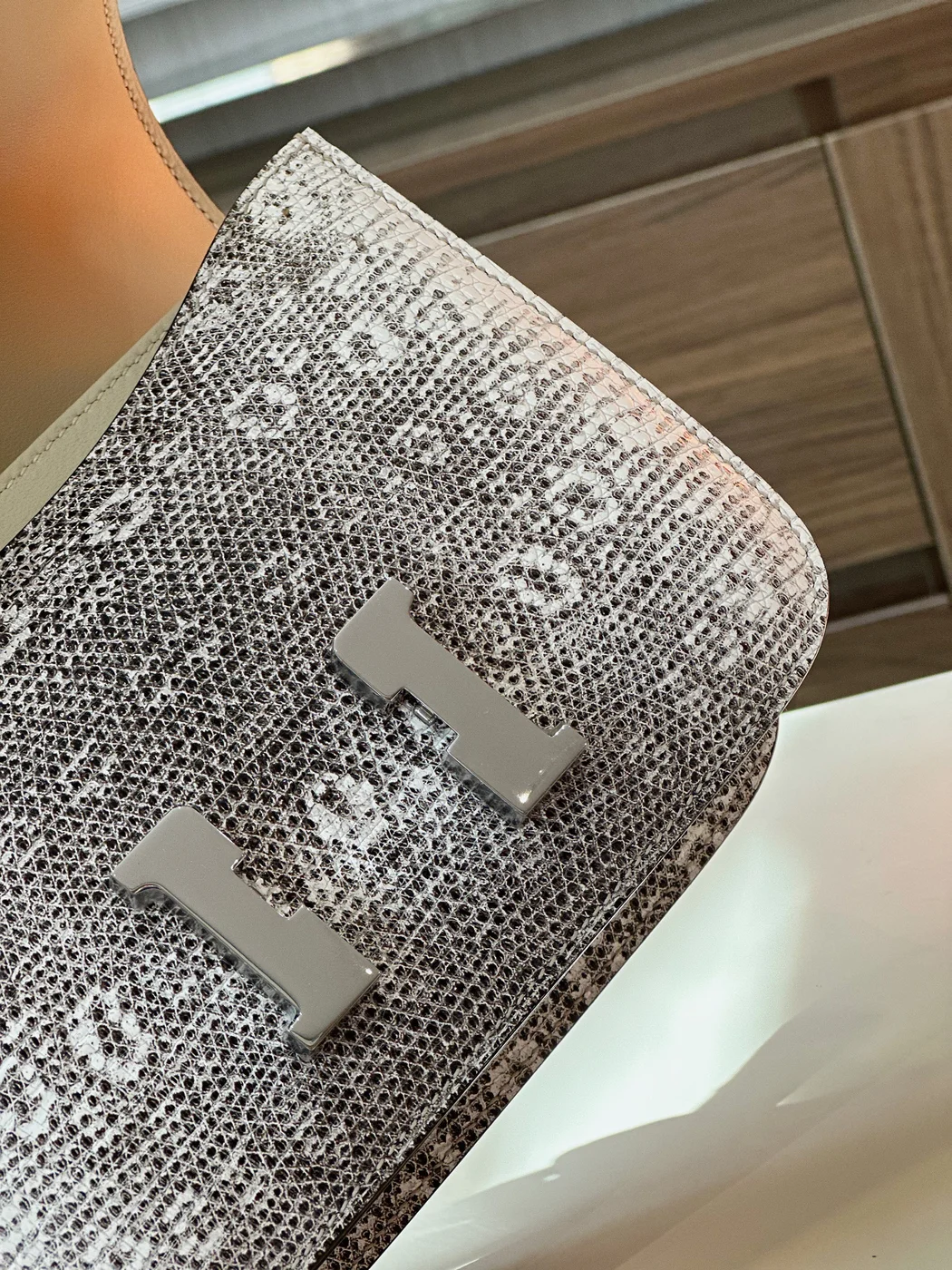 Hermès Constance 19 Omber Lizard Leather Bag product view 4