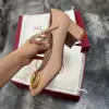 Valentino Women Beige Leather Mary Jane Flats product view 6