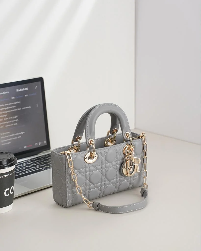 Dior J-joy Medium Grey Bag product view 9